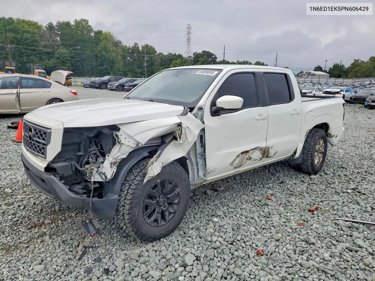 NISSAN NAVARA (FRONTIER) 2023, VIN 1N6ED1EK5PN606429