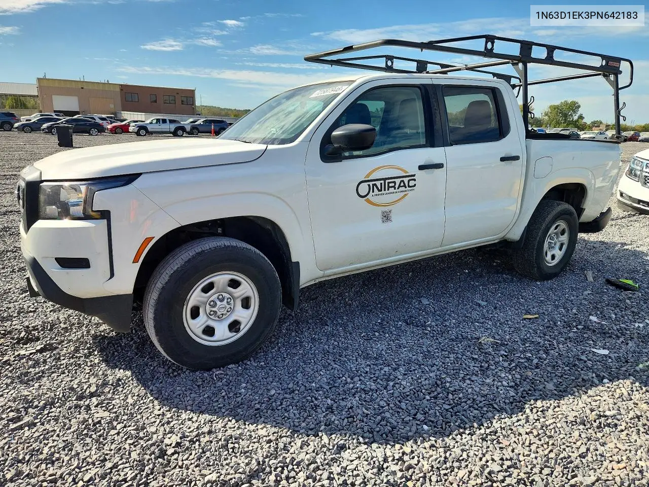 NISSAN NAVARA (FRONTIER) 2023, VIN 1N63D1EK3PN642183