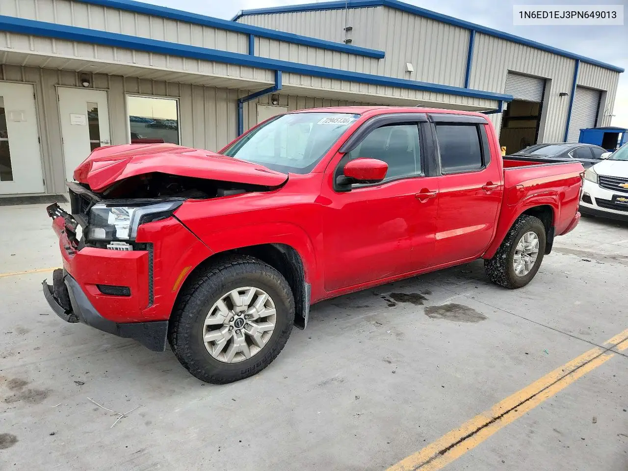 NISSAN NAVARA (FRONTIER) 2023, VIN 1N6ED1EJ3PN649013