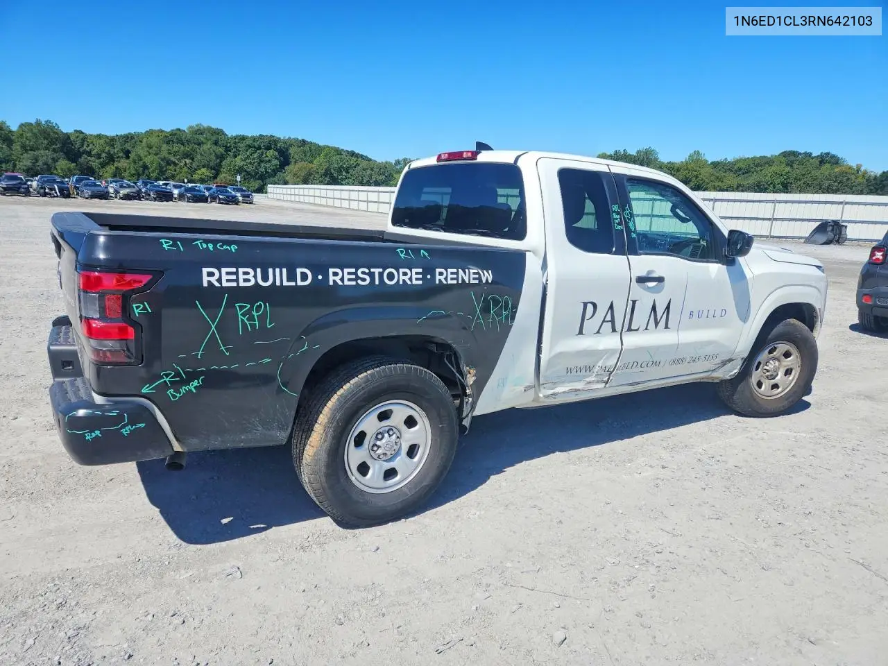 2024 NISSAN NAVARA (FRONTIER) VIN 1N6ED1CL3RN642103 — фото 3