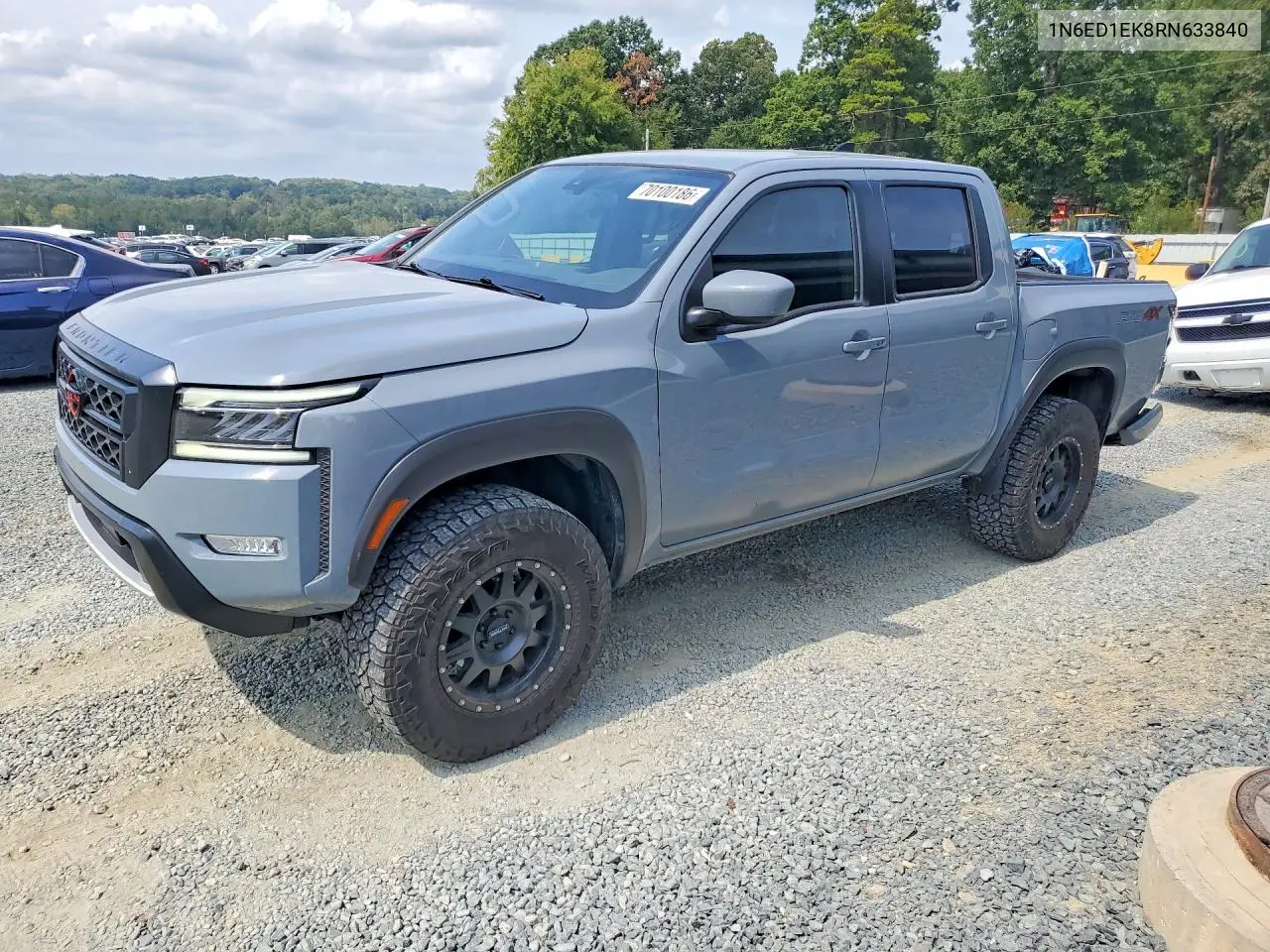 NISSAN NAVARA (FRONTIER) 2024, VIN 1N6ED1EK8RN633840