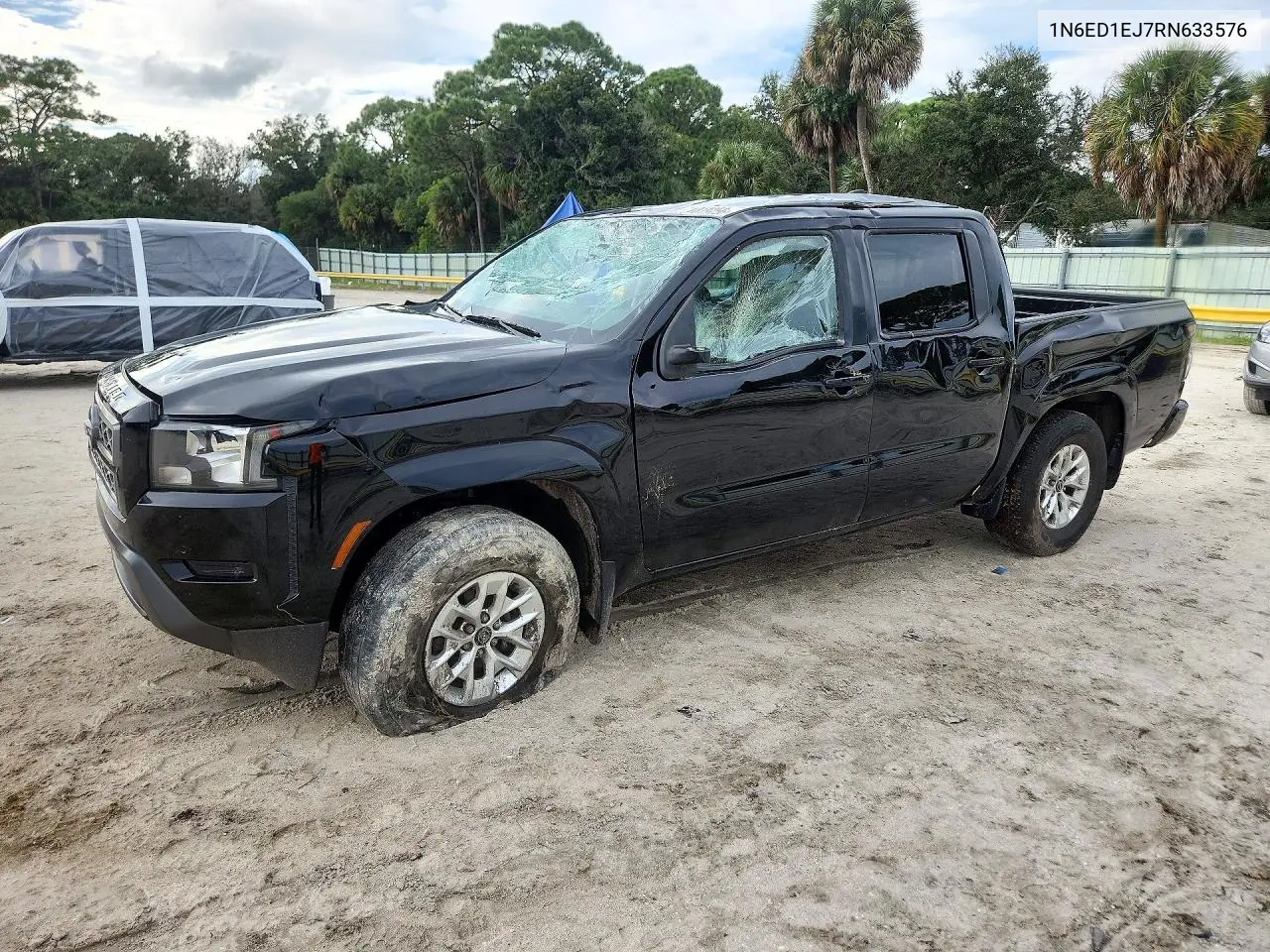 NISSAN NAVARA (FRONTIER) 2024, VIN 1N6ED1EJ7RN633576