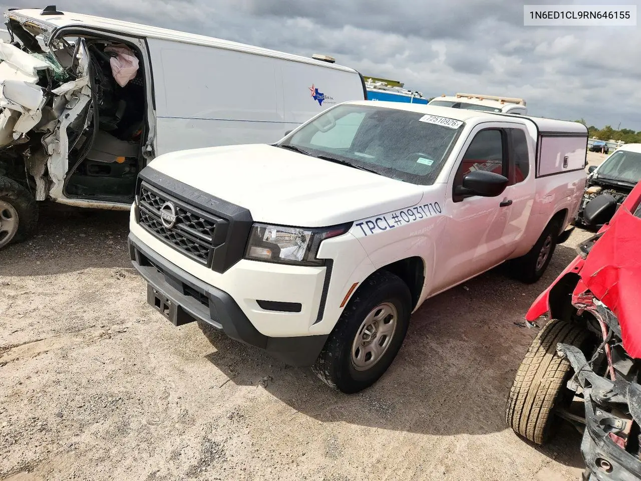 NISSAN NAVARA (FRONTIER) 2024, VIN 1N6ED1CL9RN646155