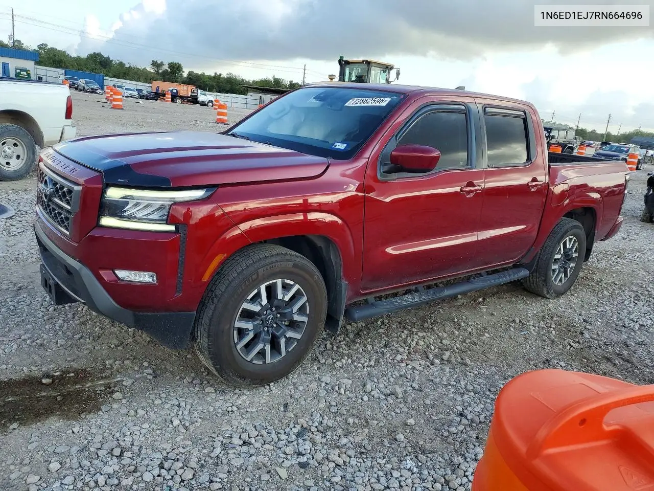 NISSAN NAVARA (FRONTIER) 2024, VIN 1N6ED1EJ7RN664696