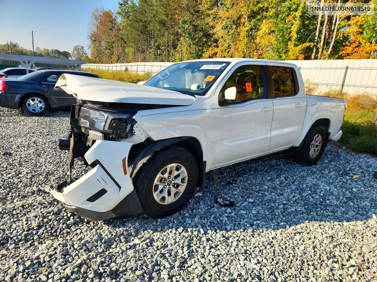 NISSAN NAVARA (FRONTIER) 2024, VIN 1N6ED1EJXRN619512