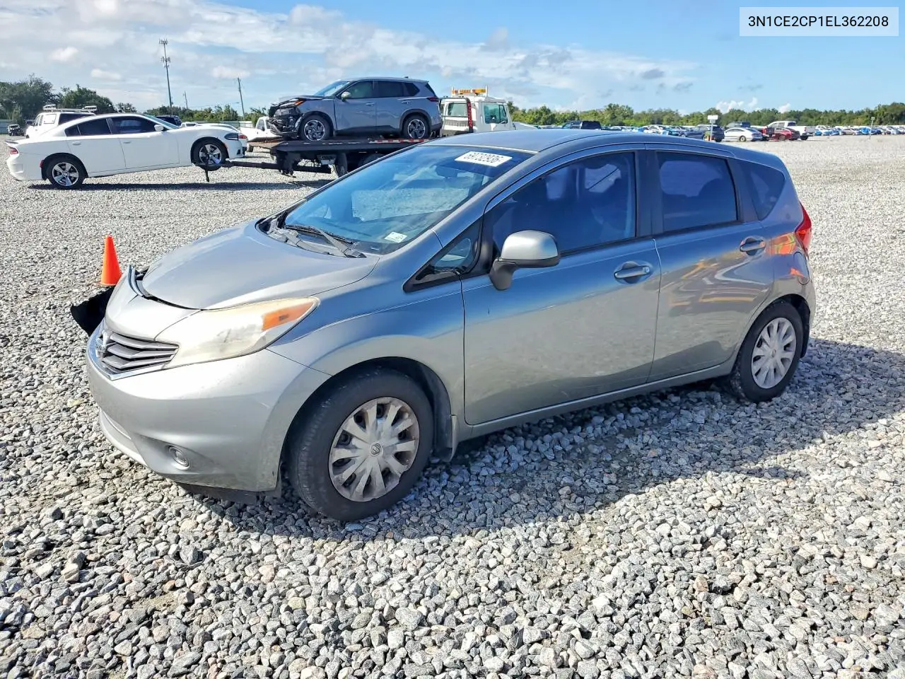 NISSAN NOTE 2014, VIN 3N1CE2CP1EL362208
