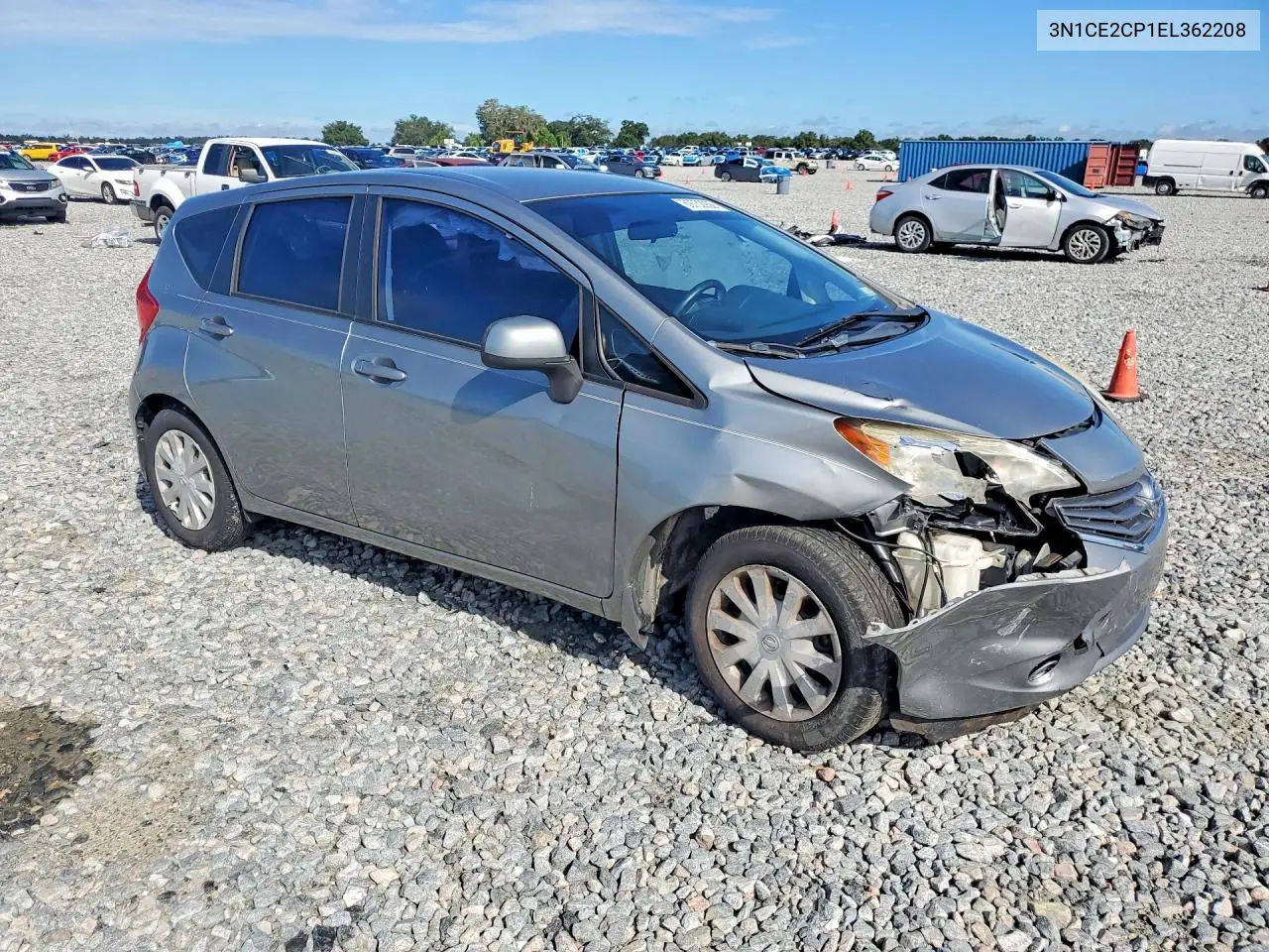 2014 NISSAN NOTE VIN 3N1CE2CP1EL362208 — фото 4