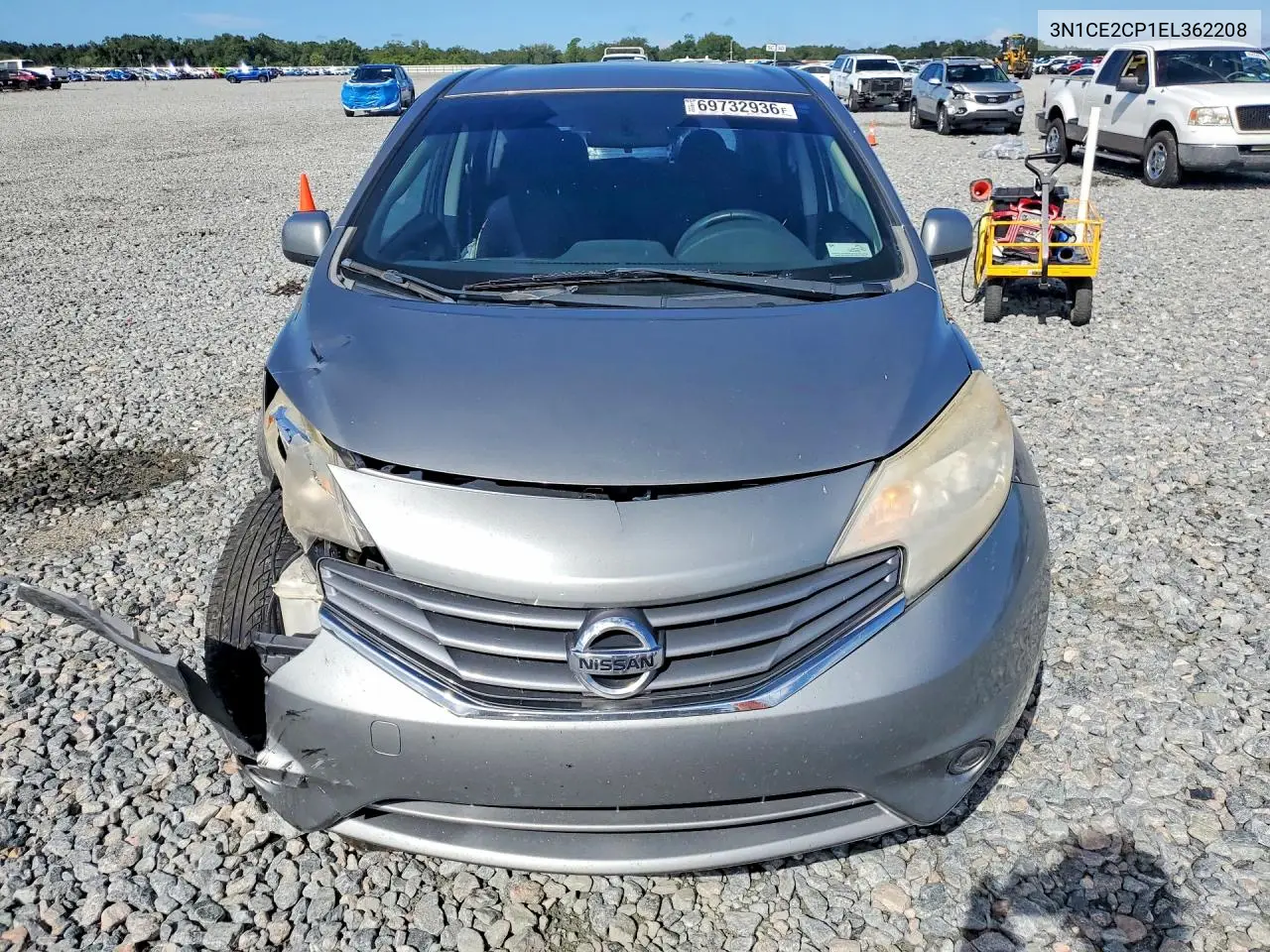2014 NISSAN NOTE VIN 3N1CE2CP1EL362208 — фото 5
