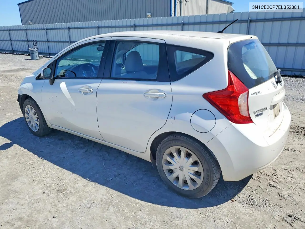 2014 NISSAN NOTE VIN 3N1CE2CP7EL352881 — фото 2