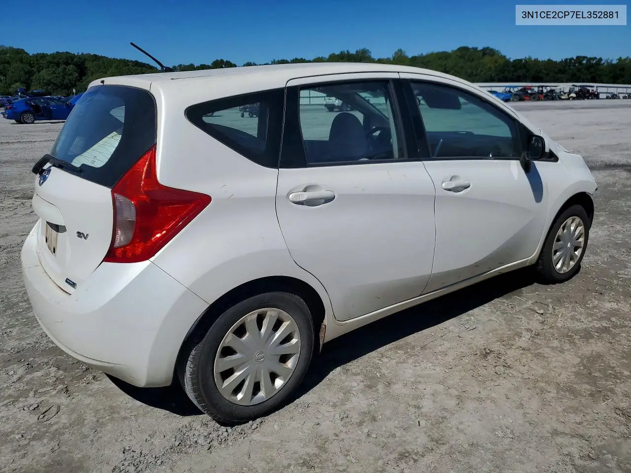 2014 NISSAN NOTE VIN 3N1CE2CP7EL352881 — фото 3