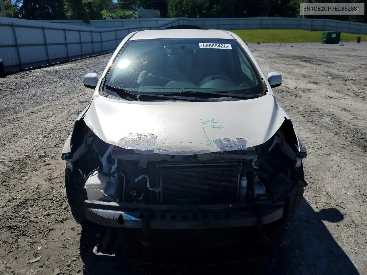 2014 NISSAN NOTE VIN 3N1CE2CP7EL352881 — фото 5