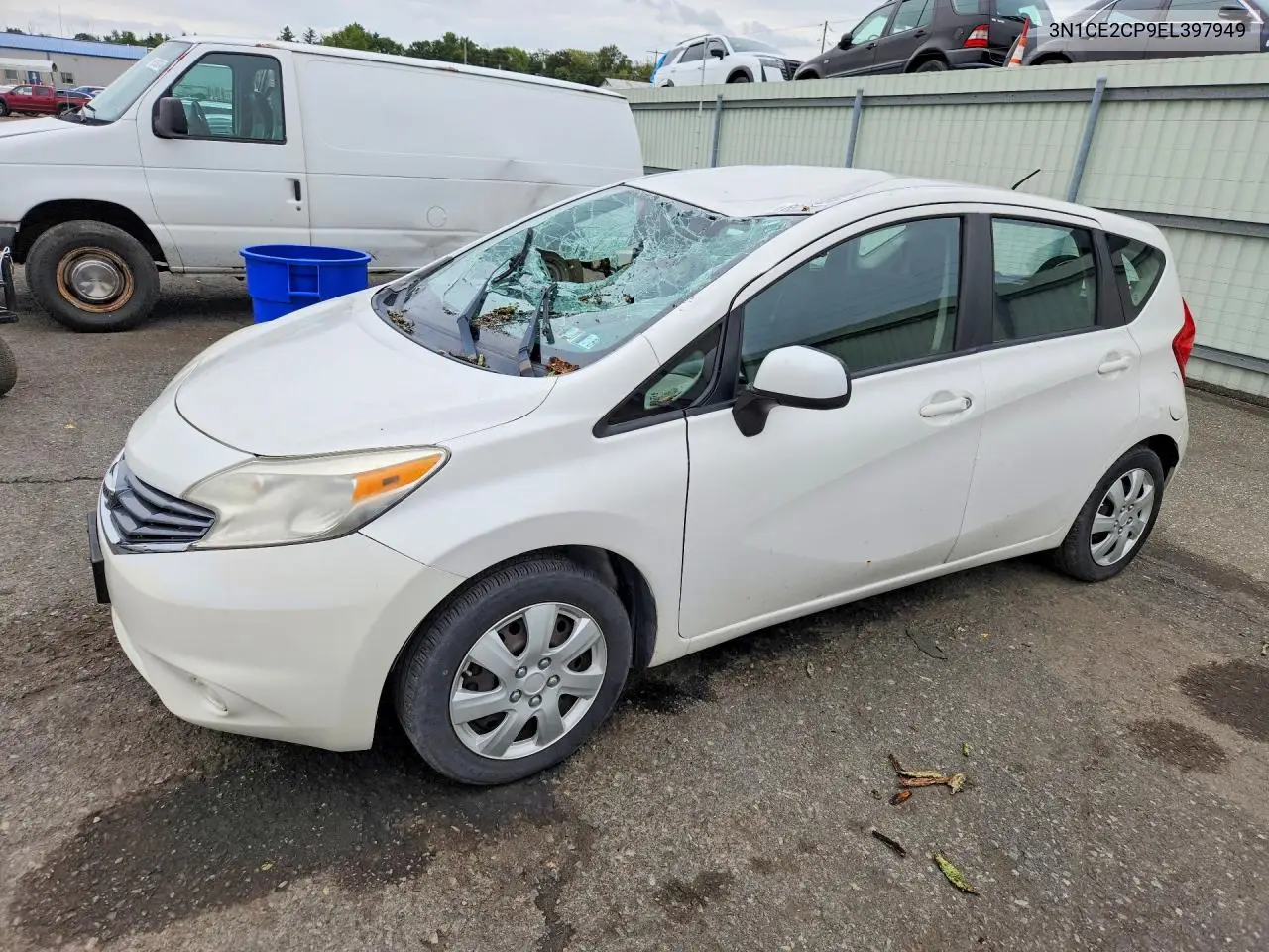 NISSAN NOTE 2014, VIN 3N1CE2CP9EL397949