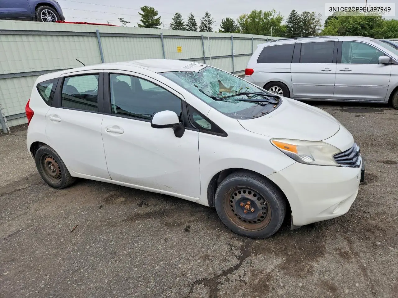 2014 NISSAN NOTE VIN 3N1CE2CP9EL397949 — фото 4