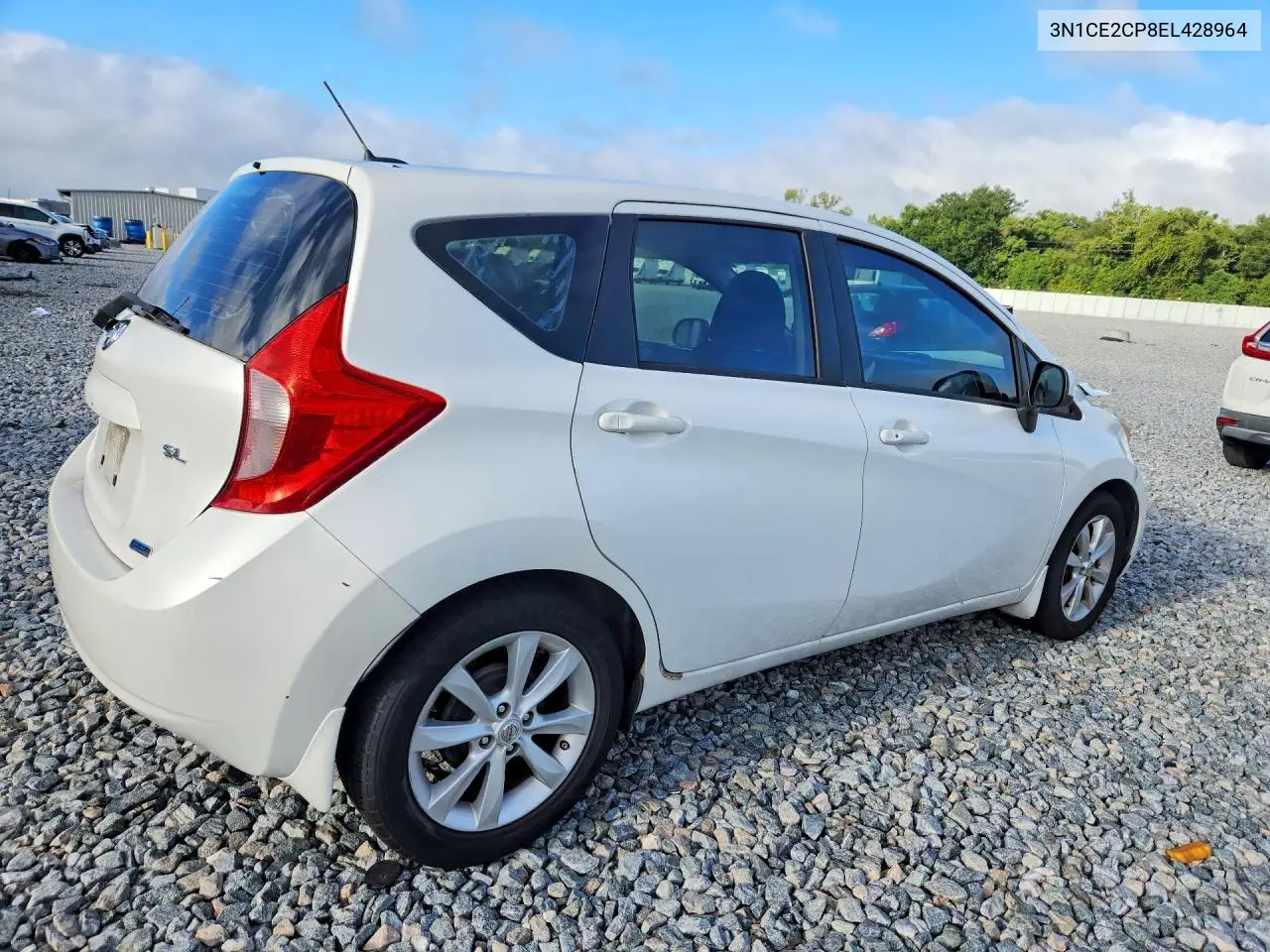 2014 NISSAN NOTE VIN 3N1CE2CP8EL428964 — фото 3