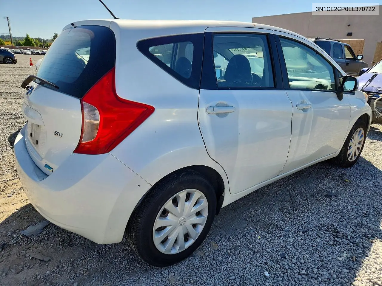 2014 NISSAN NOTE VIN 3N1CE2CP0EL370722 — фото 3