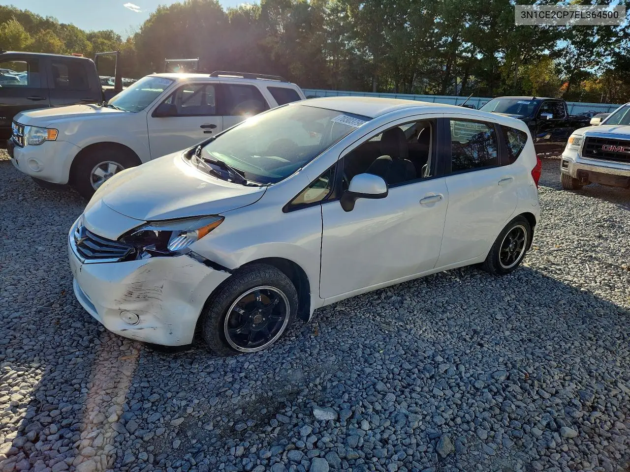 NISSAN NOTE 2014, VIN 3N1CE2CP7EL364500
