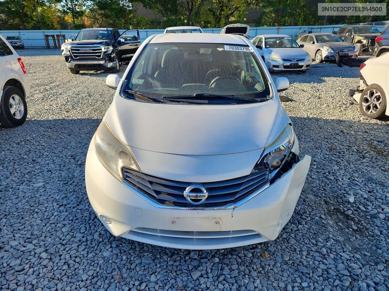 2014 NISSAN NOTE VIN 3N1CE2CP7EL364500 — фото 5