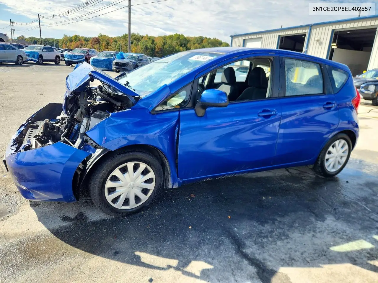 NISSAN NOTE 2014, VIN 3N1CE2CP8EL402557