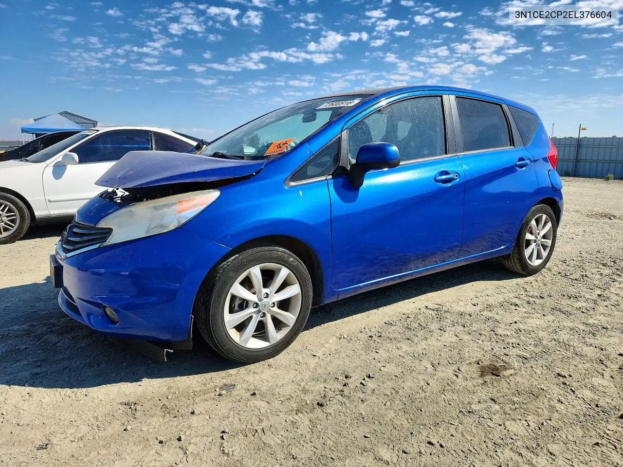 NISSAN NOTE 2014, VIN 3N1CE2CP2EL376604