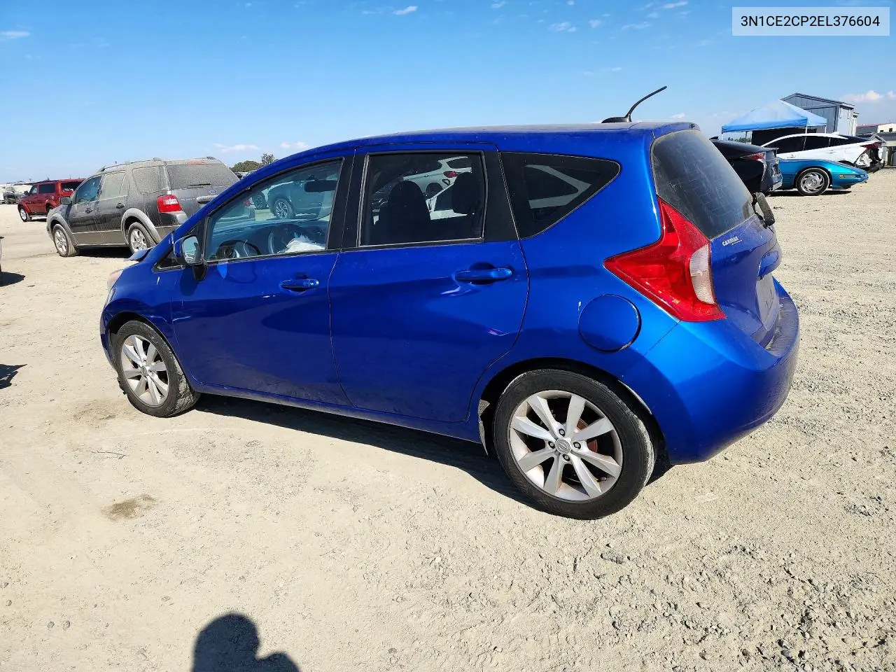 2014 NISSAN NOTE VIN 3N1CE2CP2EL376604 — фото 2