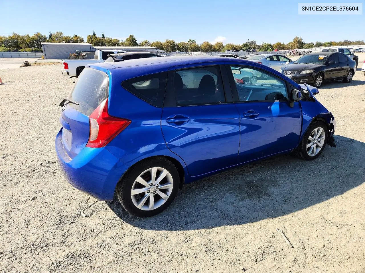 2014 NISSAN NOTE VIN 3N1CE2CP2EL376604 — фото 3