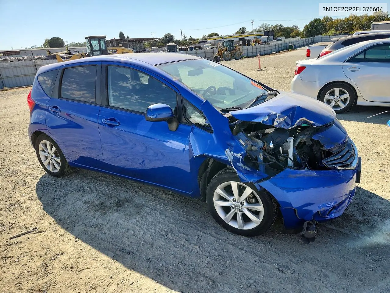 2014 NISSAN NOTE VIN 3N1CE2CP2EL376604 — фото 4