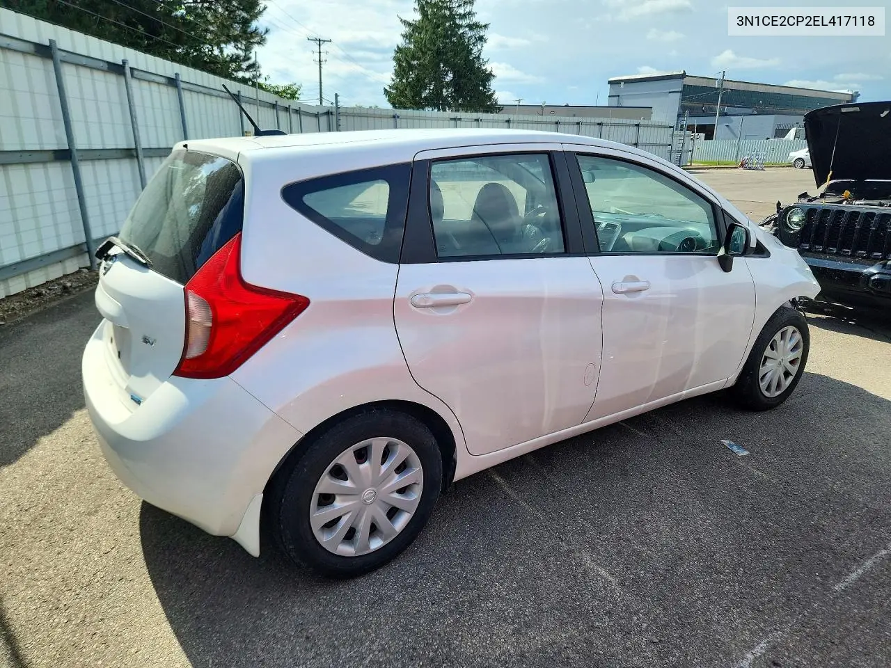 2014 NISSAN NOTE VIN 3N1CE2CP2EL417118 — фото 3