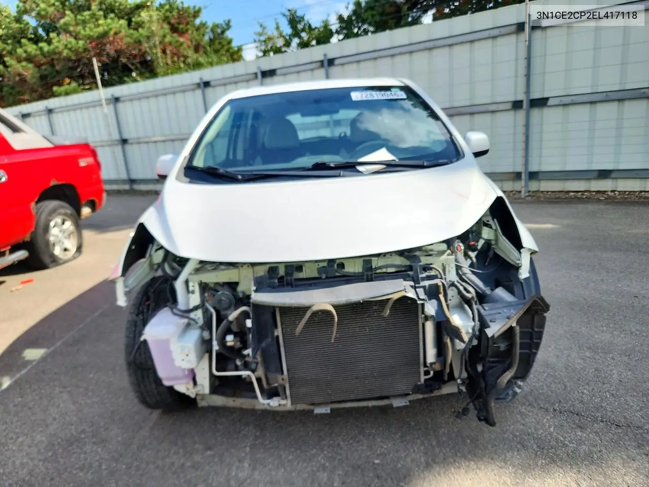2014 NISSAN NOTE VIN 3N1CE2CP2EL417118 — фото 5