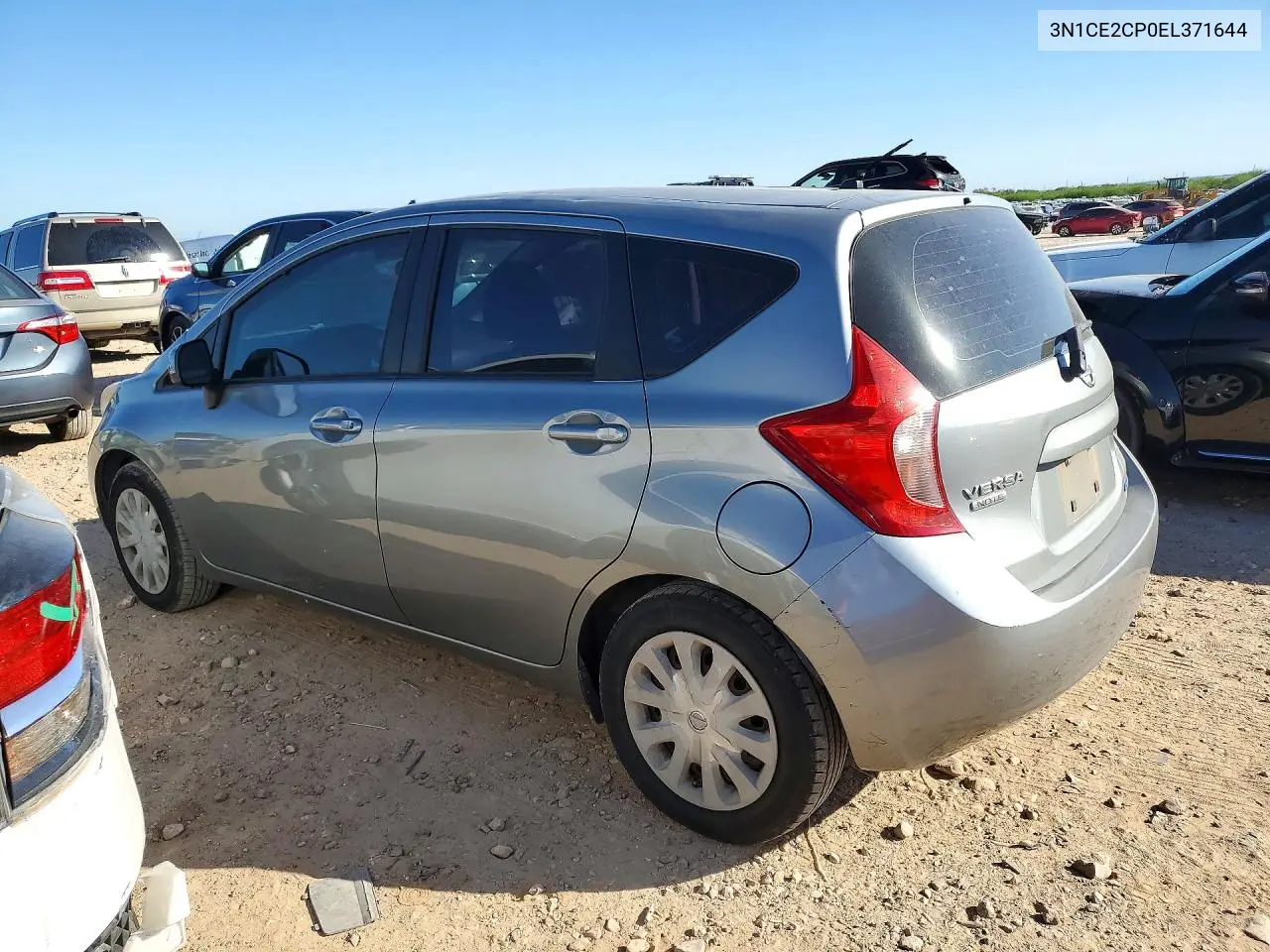 2014 NISSAN NOTE VIN 3N1CE2CP0EL371644 — фото 2