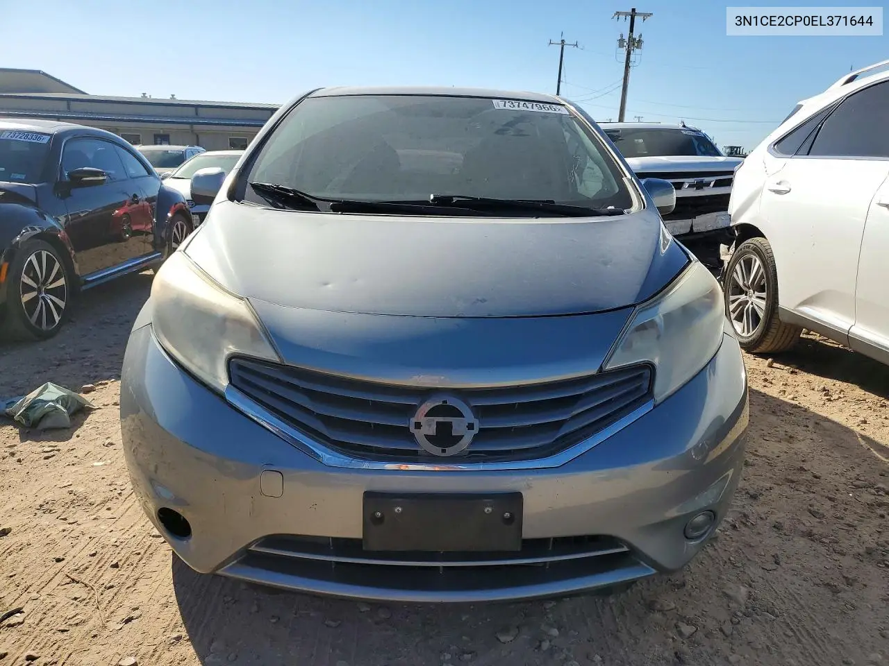 2014 NISSAN NOTE VIN 3N1CE2CP0EL371644 — фото 5
