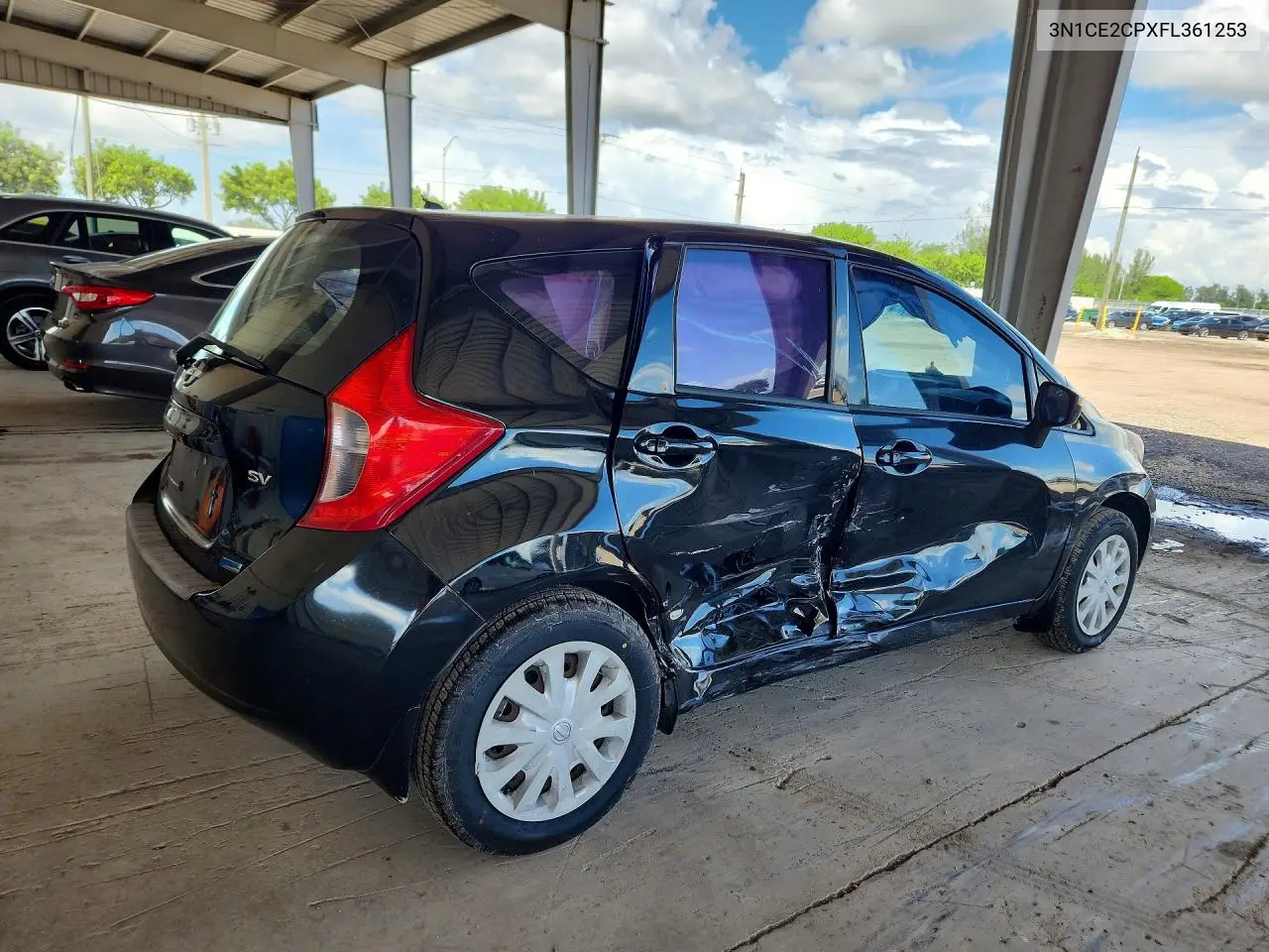2015 NISSAN NOTE VIN 3N1CE2CPXFL361253 — фото 3