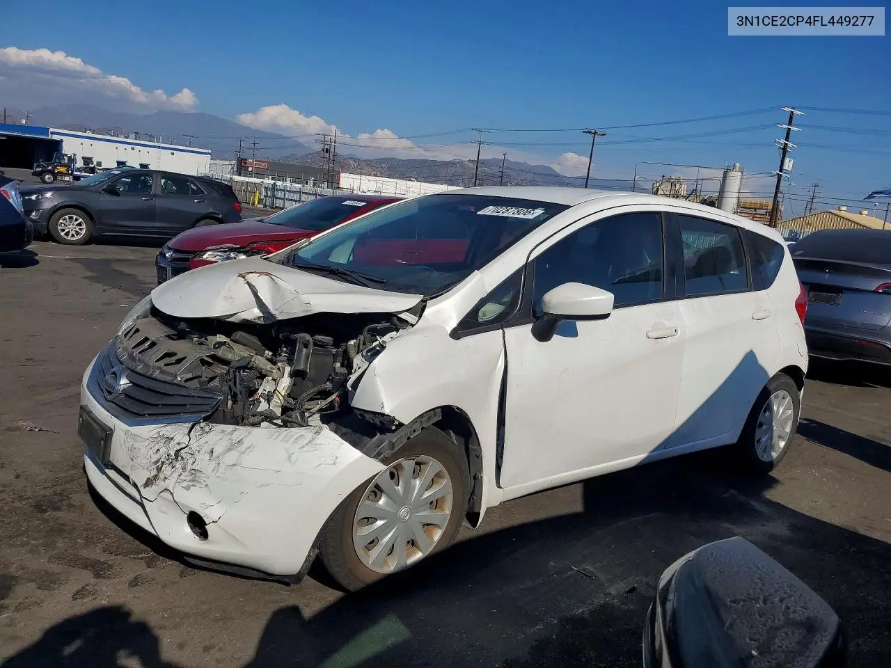 NISSAN NOTE 2015, VIN 3N1CE2CP4FL449277