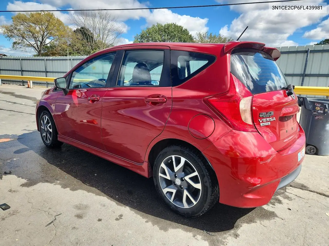 2015 NISSAN NOTE VIN 3N1CE2CP6FL439981 — фото 2