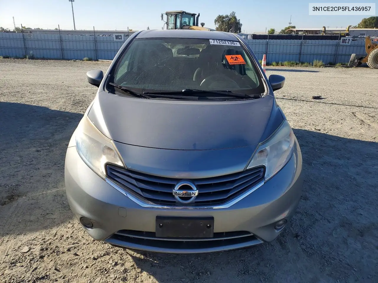 2015 NISSAN NOTE VIN 3N1CE2CP5FL436957 — фото 5