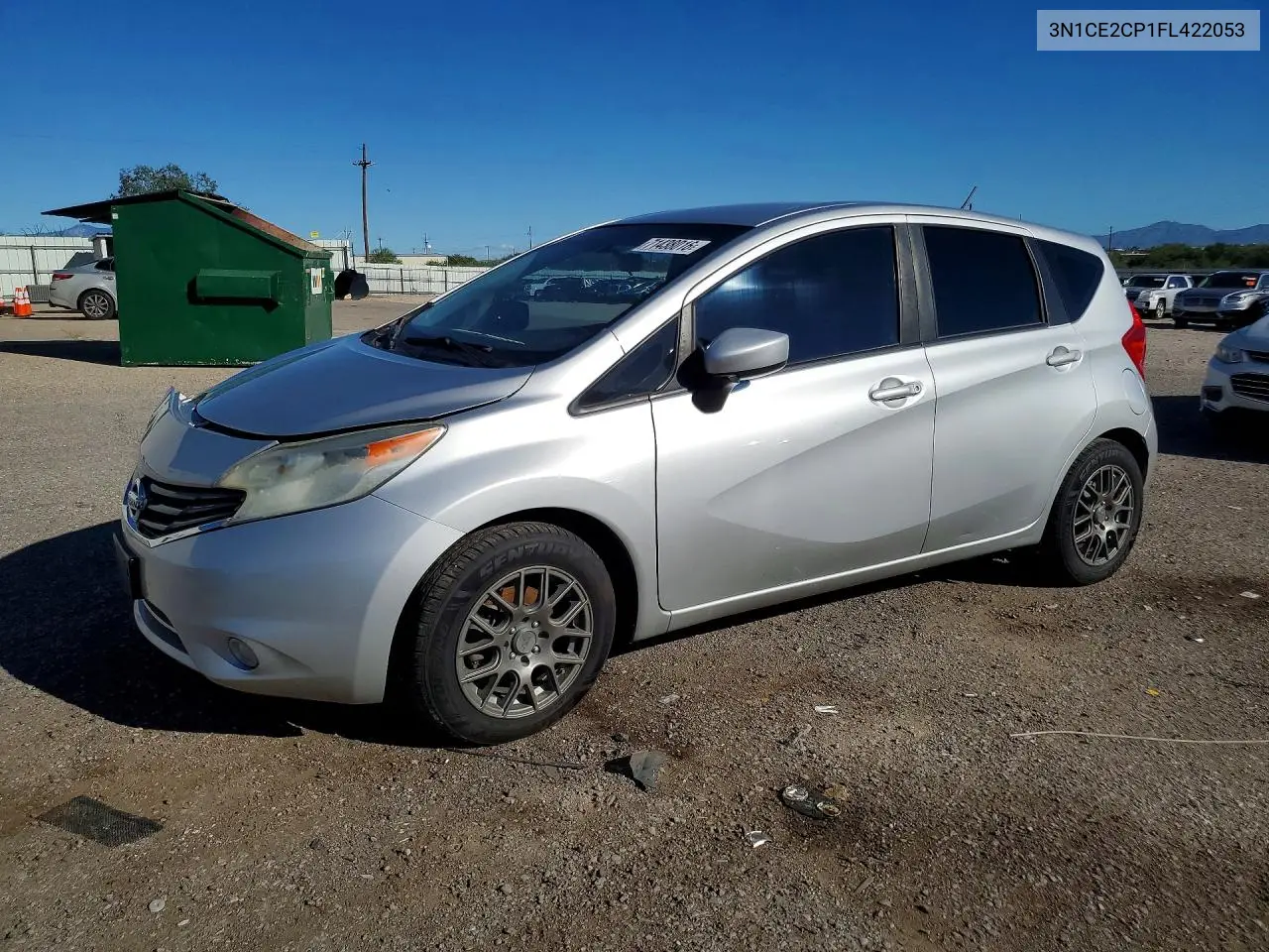 NISSAN NOTE 2015, VIN 3N1CE2CP1FL422053