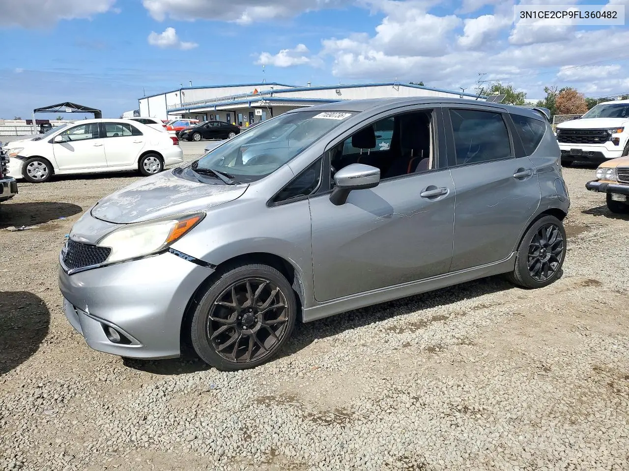 NISSAN NOTE 2015, VIN 3N1CE2CP9FL360482