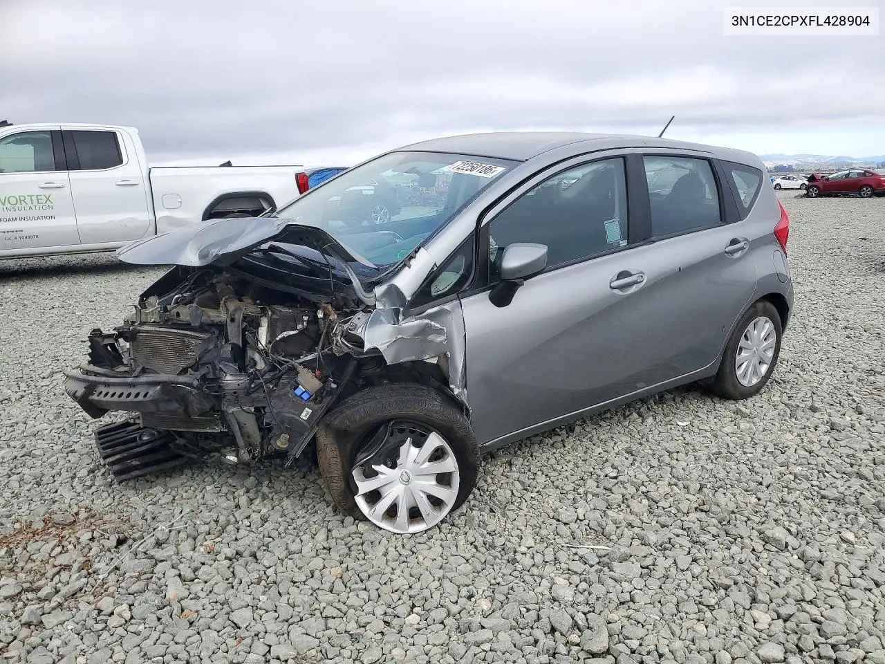 NISSAN NOTE 2015, VIN 3N1CE2CPXFL428904