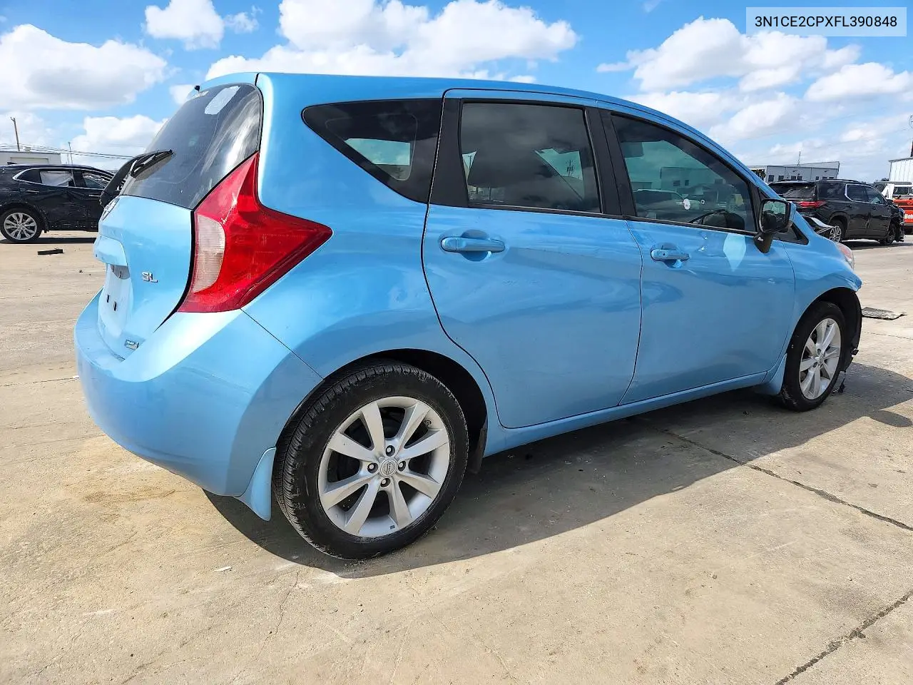2015 NISSAN NOTE VIN 3N1CE2CPXFL390848 — фото 3