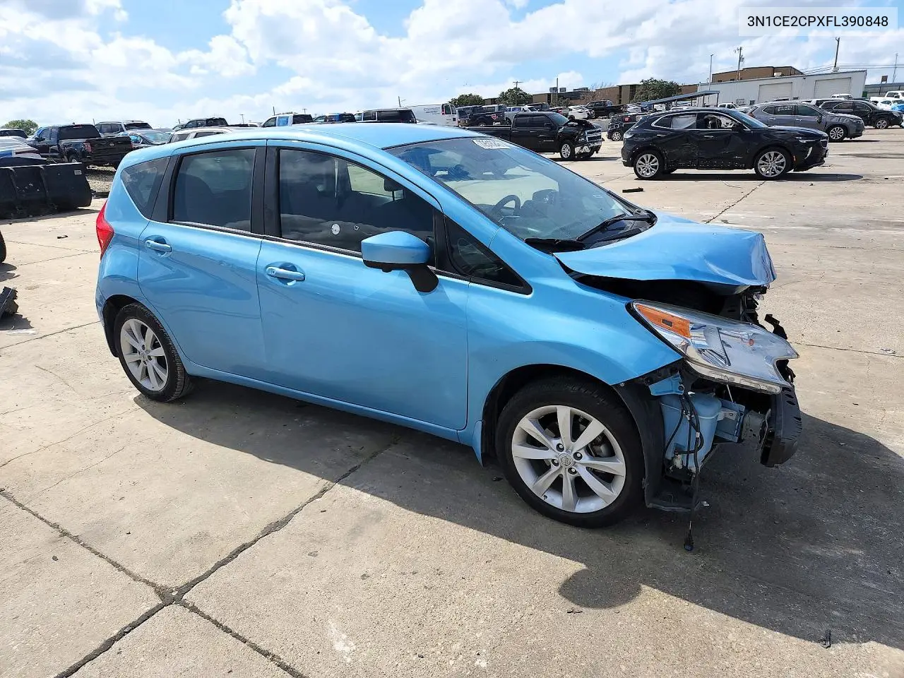 2015 NISSAN NOTE VIN 3N1CE2CPXFL390848 — фото 4