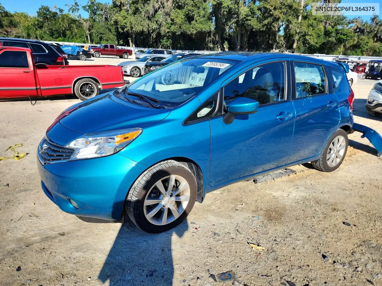 NISSAN NOTE 2015, VIN 3N1CE2CP6FL364375