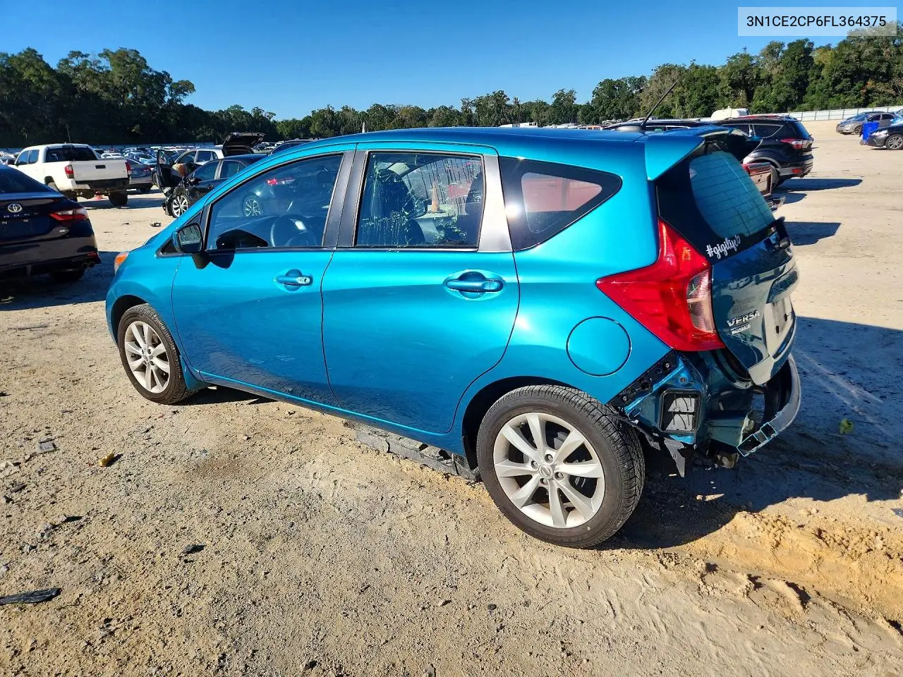2015 NISSAN NOTE VIN 3N1CE2CP6FL364375 — фото 2