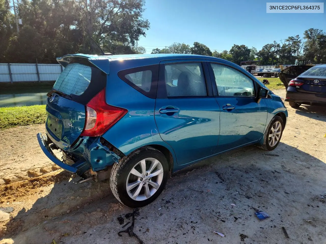 2015 NISSAN NOTE VIN 3N1CE2CP6FL364375 — фото 3