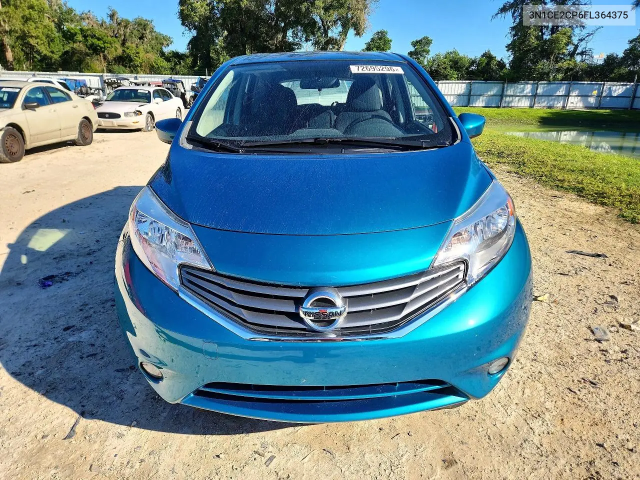 2015 NISSAN NOTE VIN 3N1CE2CP6FL364375 — фото 5
