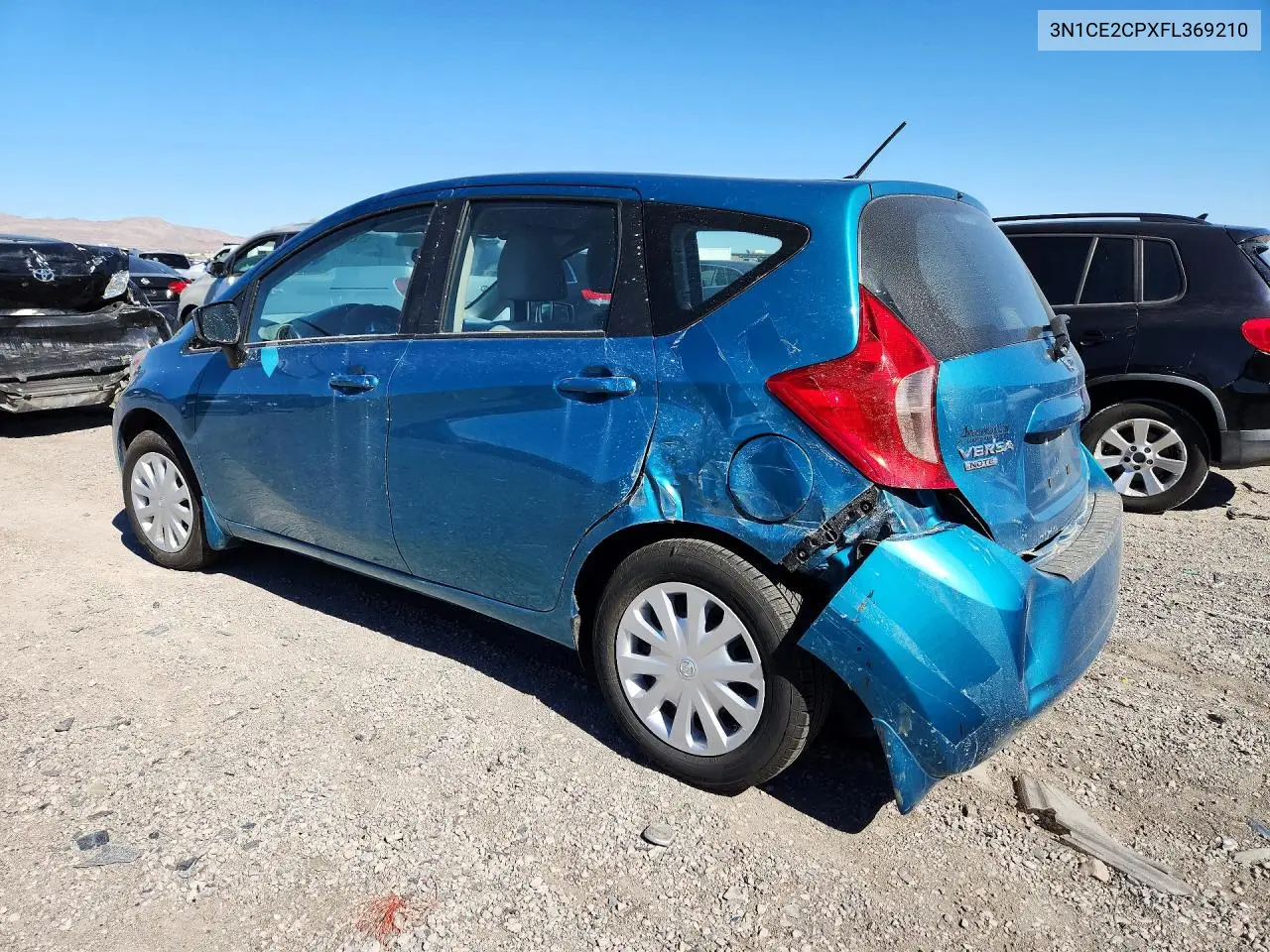 2015 NISSAN NOTE VIN 3N1CE2CPXFL369210 — фото 2