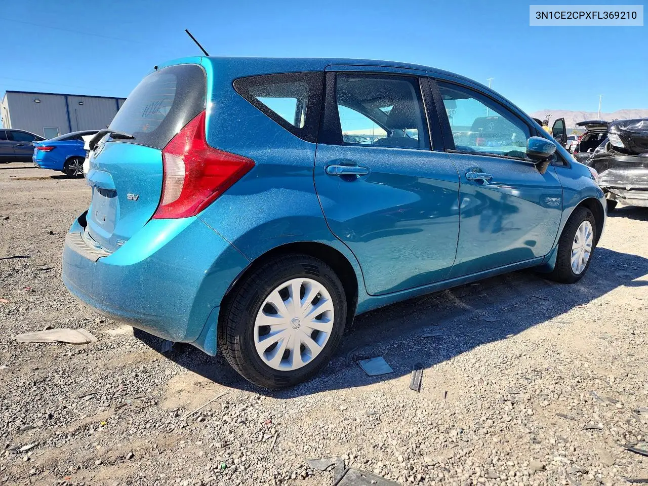 2015 NISSAN NOTE VIN 3N1CE2CPXFL369210 — фото 3