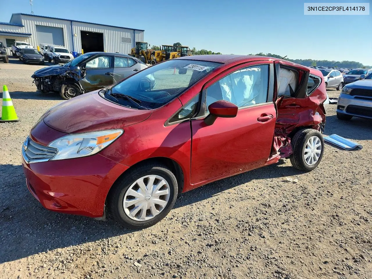 NISSAN NOTE 2015, VIN 3N1CE2CP3FL414178