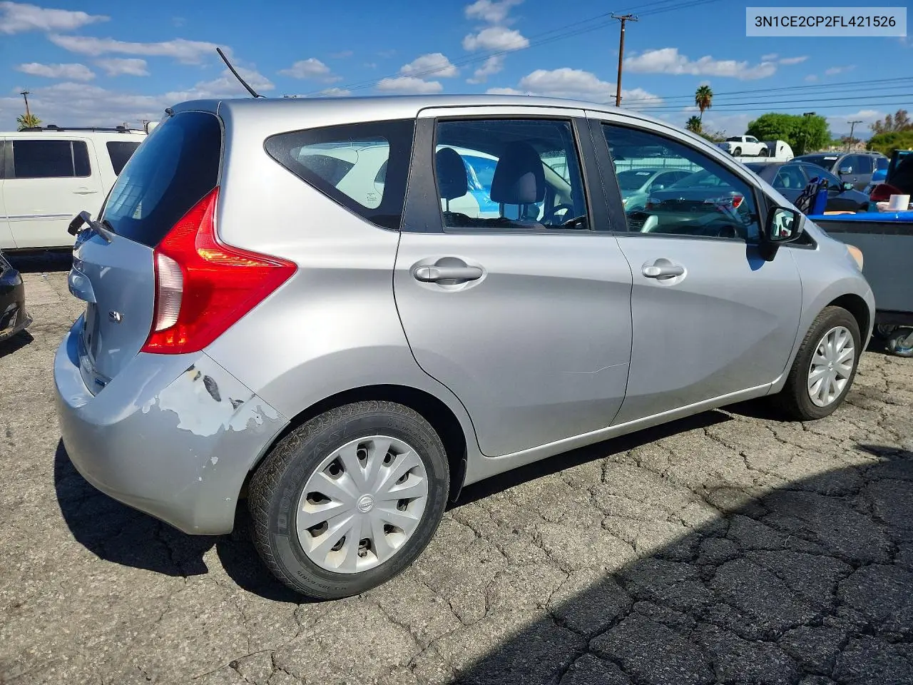 2015 NISSAN NOTE VIN 3N1CE2CP2FL421526 — фото 3