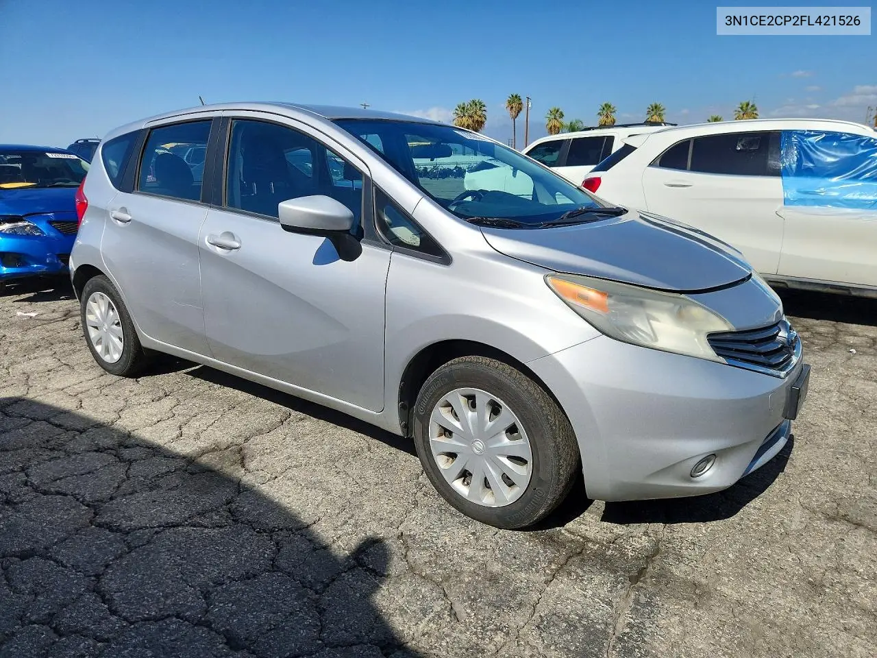 2015 NISSAN NOTE VIN 3N1CE2CP2FL421526 — фото 4