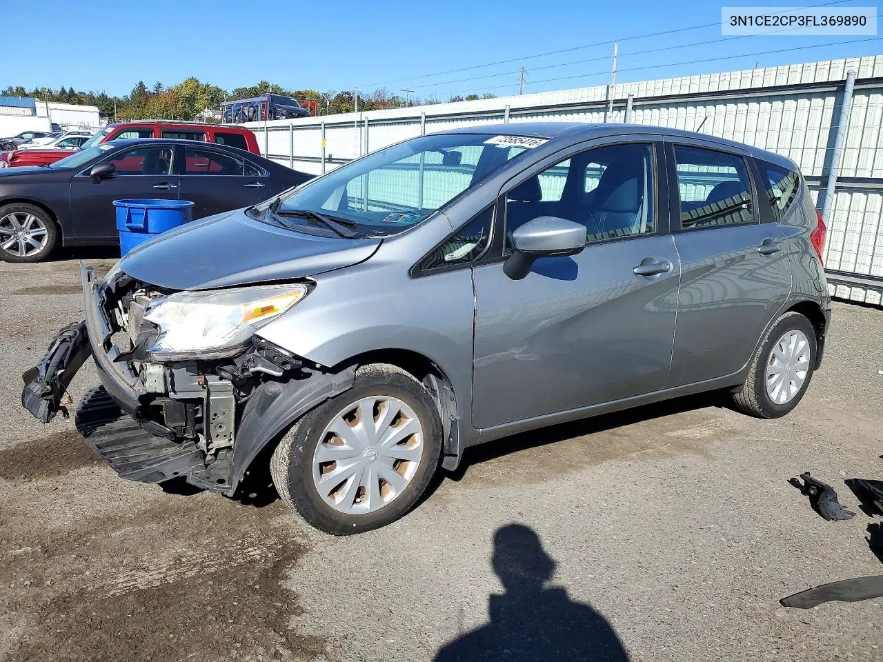 NISSAN NOTE 2015, VIN 3N1CE2CP3FL369890