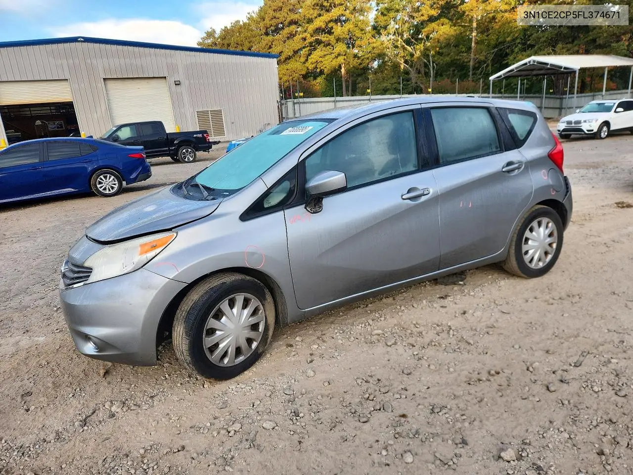 NISSAN NOTE 2015, VIN 3N1CE2CP5FL374671